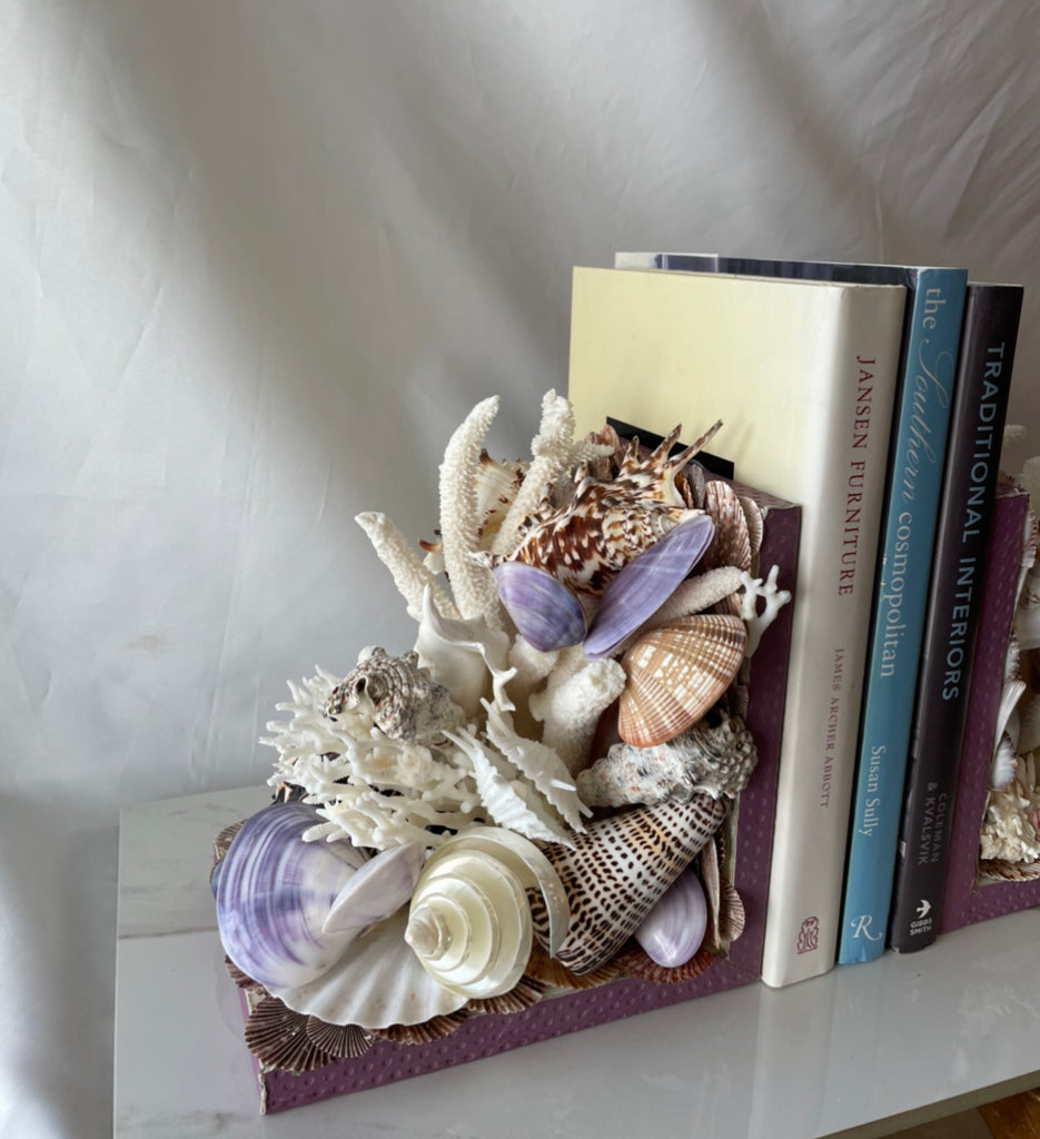 Seashell Bookends - London Essentials. Shop Luxury Homewares online