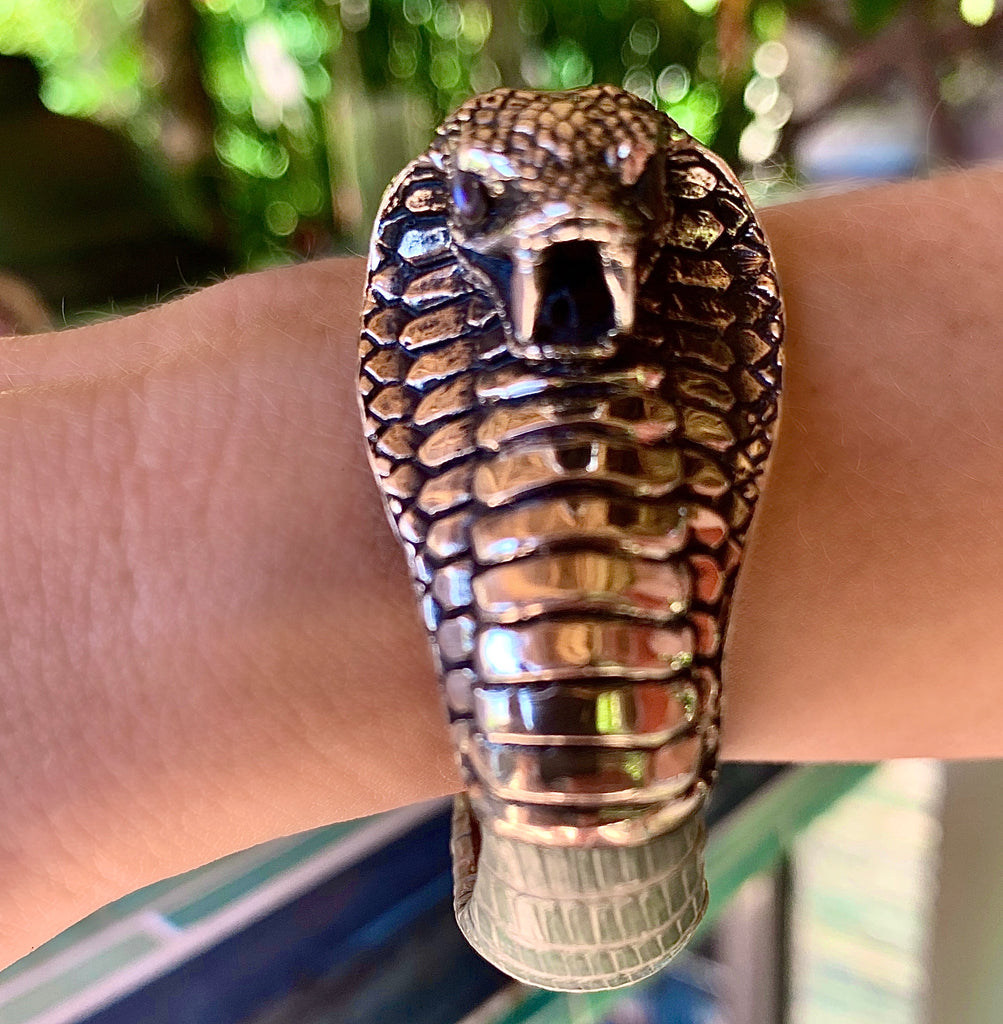 Bracelets De Montre Vintage COBRA En Cuir Véritable - Largeur 8 Ou 12mm, Made In France