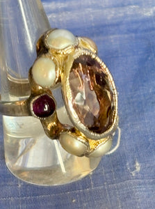 Baroque-style Ring