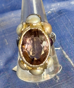 Baroque-style Ring