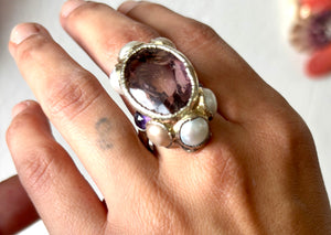 Baroque-style Ring