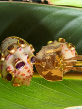 Darling Drupa Shell Vermeil Earrings