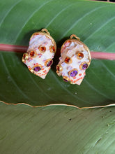 Darling Drupa Shell Vermeil Earrings