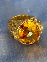 Knock out Citrine Ring