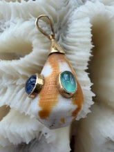 14-karat Conus Lorelei Charm with Lavender Onyx