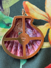 St. James Lion's Paw Pendant with Aquamarine