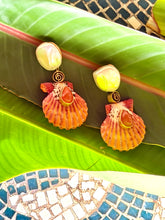 Fabulous Scallop Vermeil Earrings