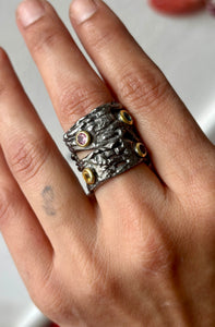 Sterling Finger Hugger Ring