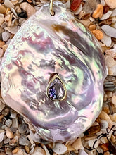 14-karat Gold Lorelei Keishi Pearl Charm with Sapphire
