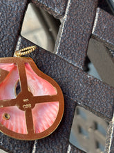 St. James Scallop Pendant with Amethyst & Tanzanite