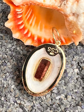 14-karat Lorelei Limpet Charm with Pink Tourmaline