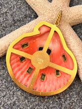 St. James Scallop Pendant with Tanzanite & Peridot