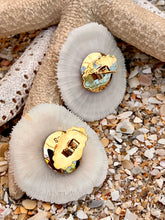 14-karat Gold Mushroom Coral Earrings with Italian Coral