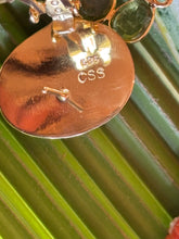 Shell Drop Earrings with Urchin Spines & Peridot