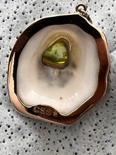 14-karat Lorelei Limpet Charm with Peridot