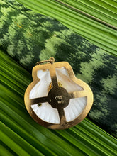 St. James Scallop Pendant with Aquamarine