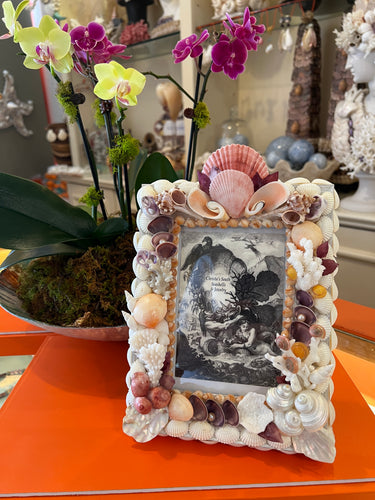 Colorful CSS Seashell Frame