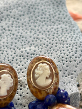 14-karat Gold Cockle Shell Earrings with Kyanite Briolettes