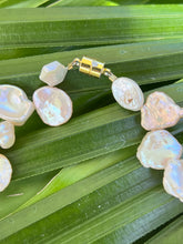 Flutter Pearl Necklace with Cypraea Shells