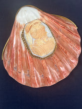 Large Lion's Paw Shell with Antique Cameo of Athena
