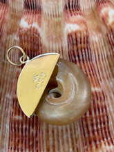 14-karat Lorelei Snail Charm with Lavender Amethyst
