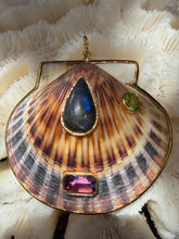 St. James Pendant with Blue Opal & Pink Tourmaline