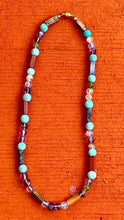 Beaded Necklace with Assorted Gemstones