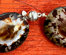 Limpet Shell and Green Amethyst Necklace