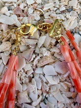 3-strand Italian Coral Bead Necklace