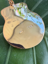 St. James Orange Scallop Pendant with Beer Citrine & Paraiba Tourmaline