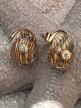 14-Karat Nerite Earrings with Diamonds