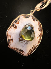 14-karat Lorelei Limpet Charm with Peridot