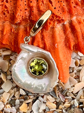 14-Karat Lorelei Baroque Pearl Charm with Peridot