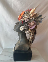 Shelled African Princess Bust