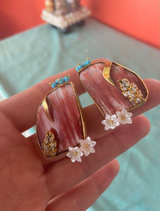 Spondilius Shell Earrings